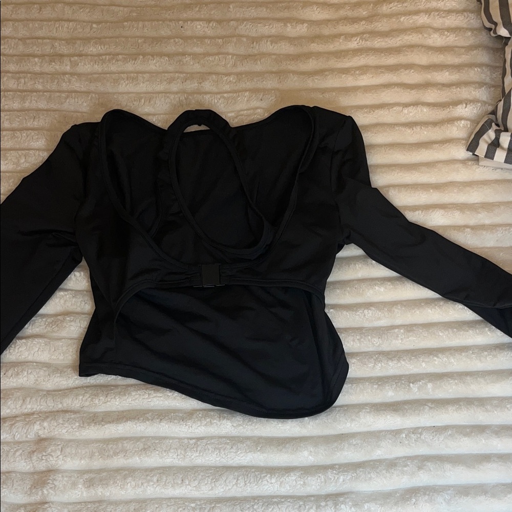 Elegant Black Women's Top